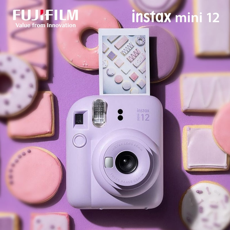 Genuine Orignial Fujifilm Instax Mini 12 Film Instant Camera with Instax Mini Film Photo Paper New Arrival