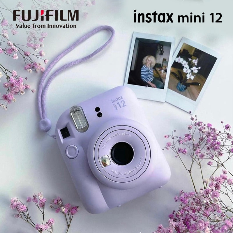 Genuine Orignial Fujifilm Instax Mini 12 Film Instant Camera with Instax Mini Film Photo Paper New Arrival