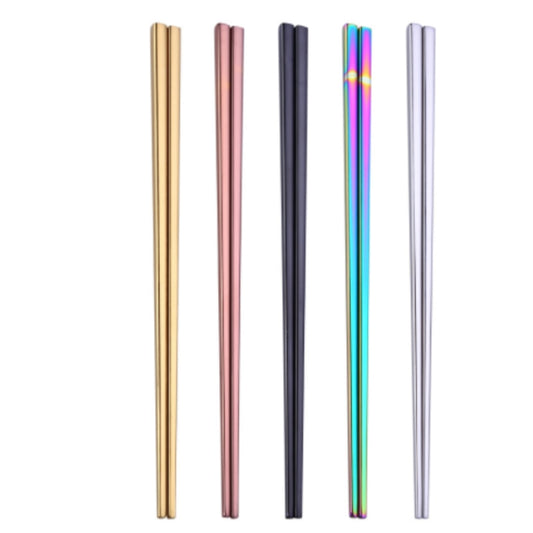 Luxurious Stainless Steel Chopsticks 😎