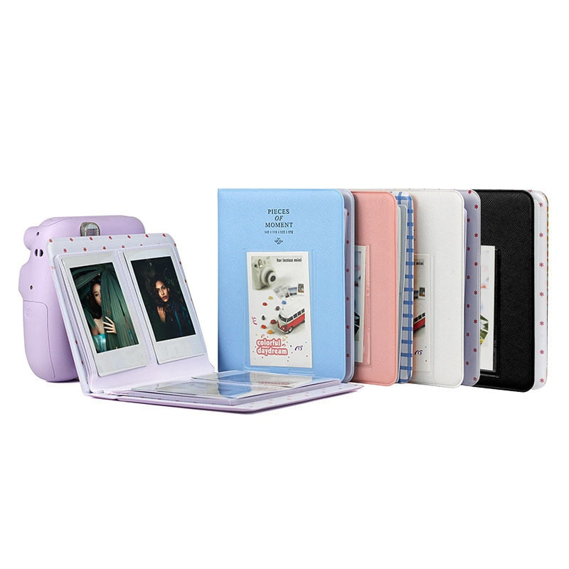 3 Inch 64 Pockets for Photo Album Mini Instant Picture Case Storage for Fujifilm Instax Mini Film 8 Korea Instax Album